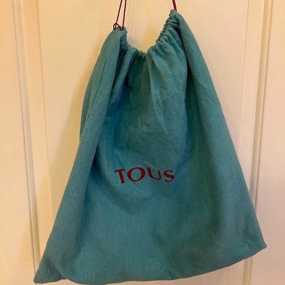 brand new tous white purse